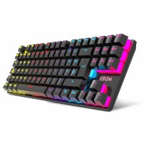 Tastatur Krom KASIC TKL RAINBOW LED RGB Schwarz