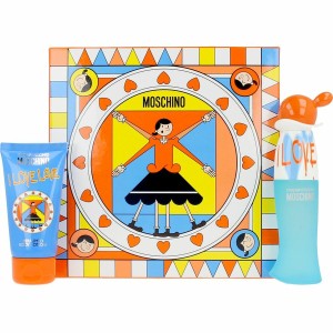 Set mit Damenparfüm Moschino Cheap and Chic I Love Love 2 Stücke