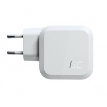 USB Cable Green Cell CHARGC08W White