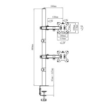 Screen Table Support MacLean MC-967 27" 13"