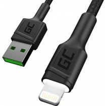 Lightning Cable Green Cell KABGC05 Black 1,2 m