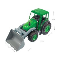 Tracteur 64 x 29 cm Vert