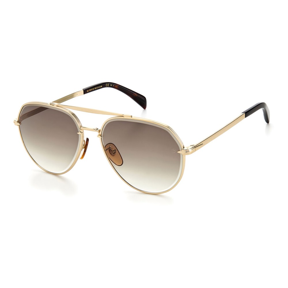 Herrensonnenbrille David Beckham DB-7037-G-S-06J-9K Gold Ø 61 mm