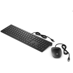 clavier et souris HP 4CE97AA Noir