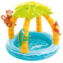 Inflatable Paddling Pool for Children Intex animals Island 45 L 102 x 89 x 102 cm (6 Units)