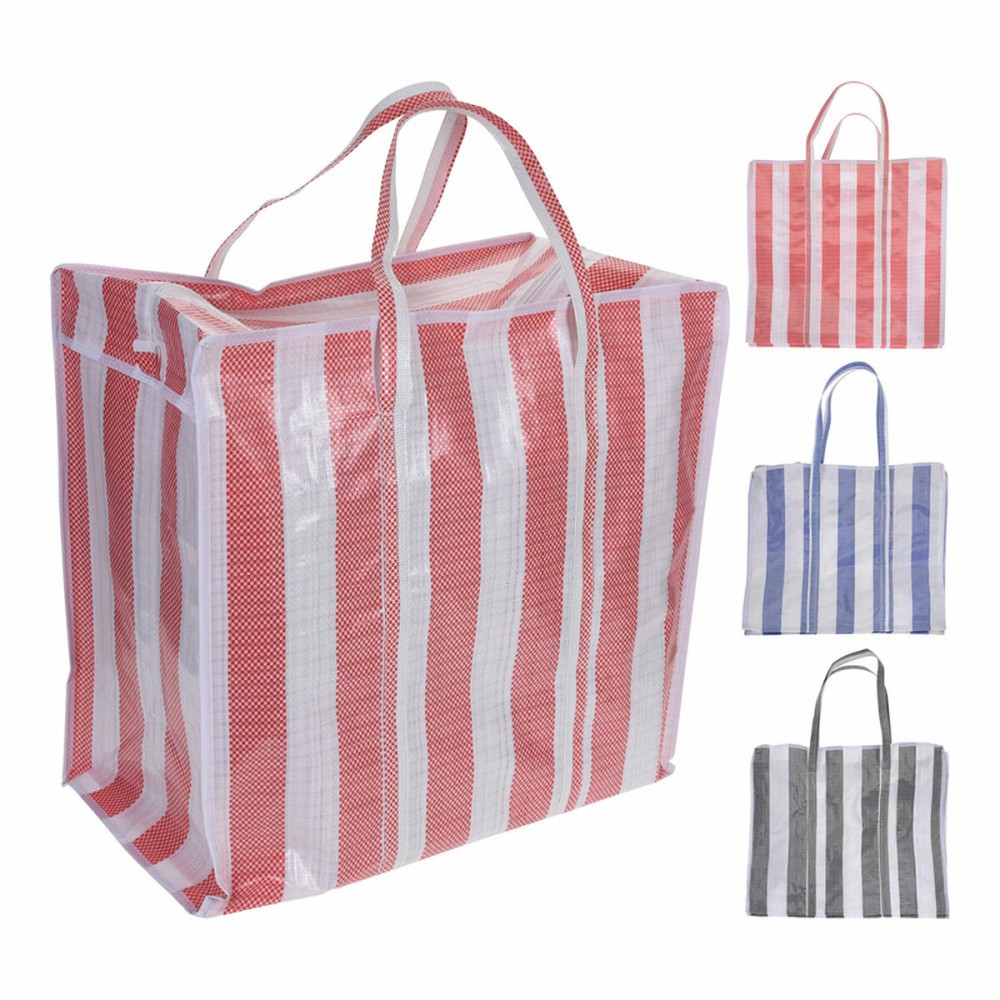 Strandtasche Gestreift 55 x 55 x 30 cm