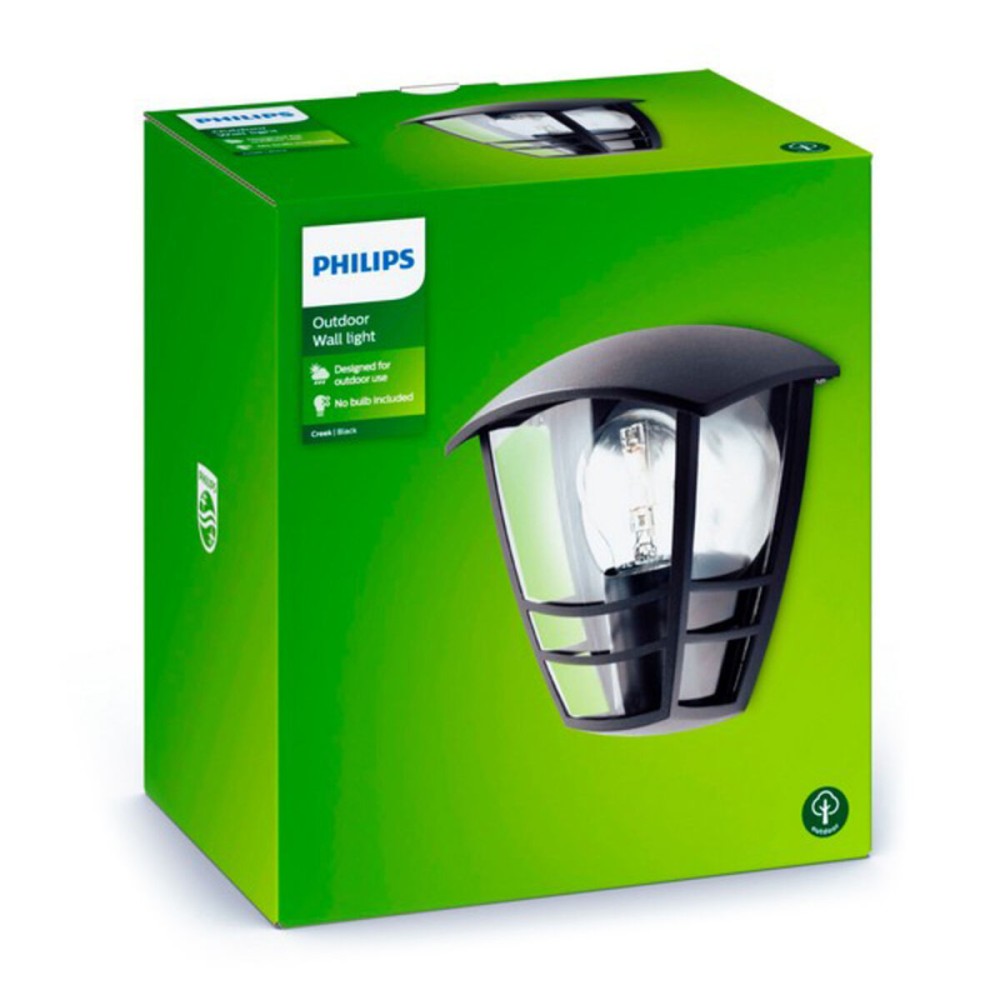 Wall Light Philips 15387/30/16 Black Aluminium 60 W E27