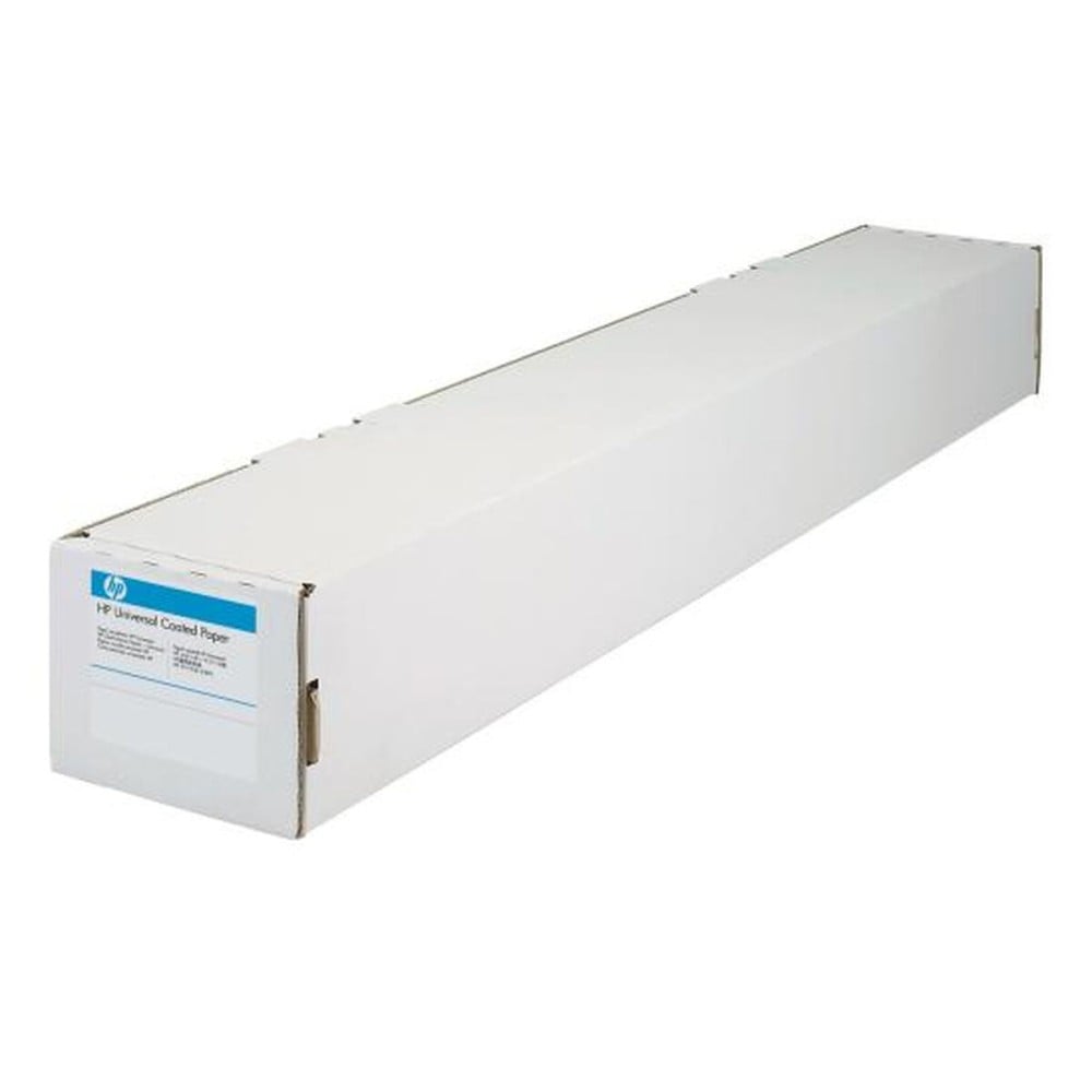 Rouleau de papier couché HP Q1414B 500 Volets Inkjet 30,5 m Blanc Mat