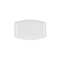 Serving Platter Quid Gastro Squared Ceramic White (25,2 x 16 x 2 cm) (6 Units)