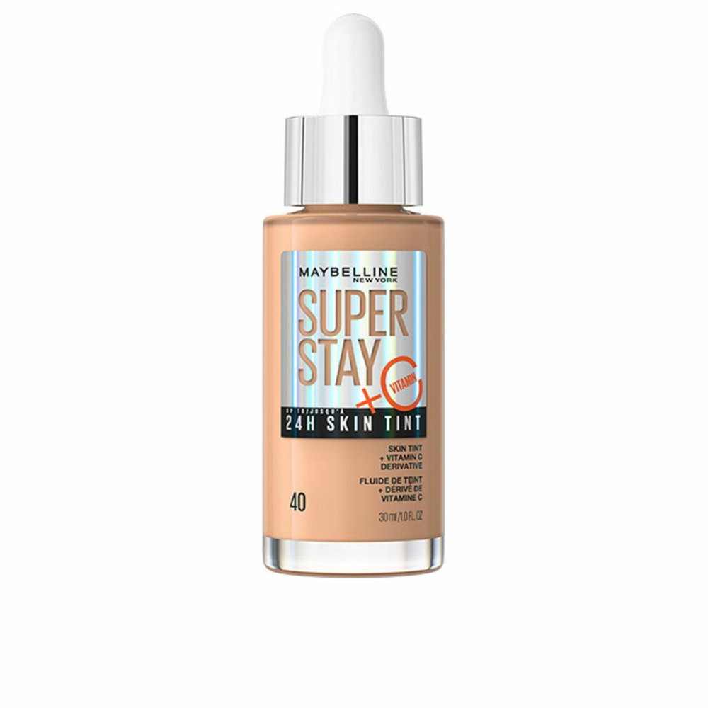 Fluid Makeup Basis Maybelline Super Stay Skin Tint Vitamin C Nº 40 30 ml