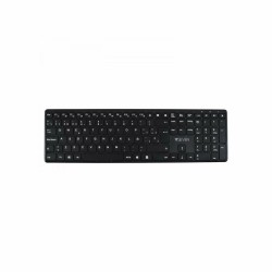 Bluetooth-Tastatur V7 KW550 BT Schwarz Qwerty Spanisch