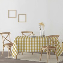 Stain-proof resined tablecloth Belum Cuadros Mustard 150 x 150 cm Frames