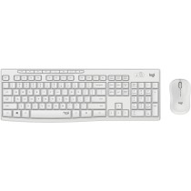 Clavier et souris sans fil Logitech 920-009819 Qwertz Allemand Blanc Allemand QWERTZ