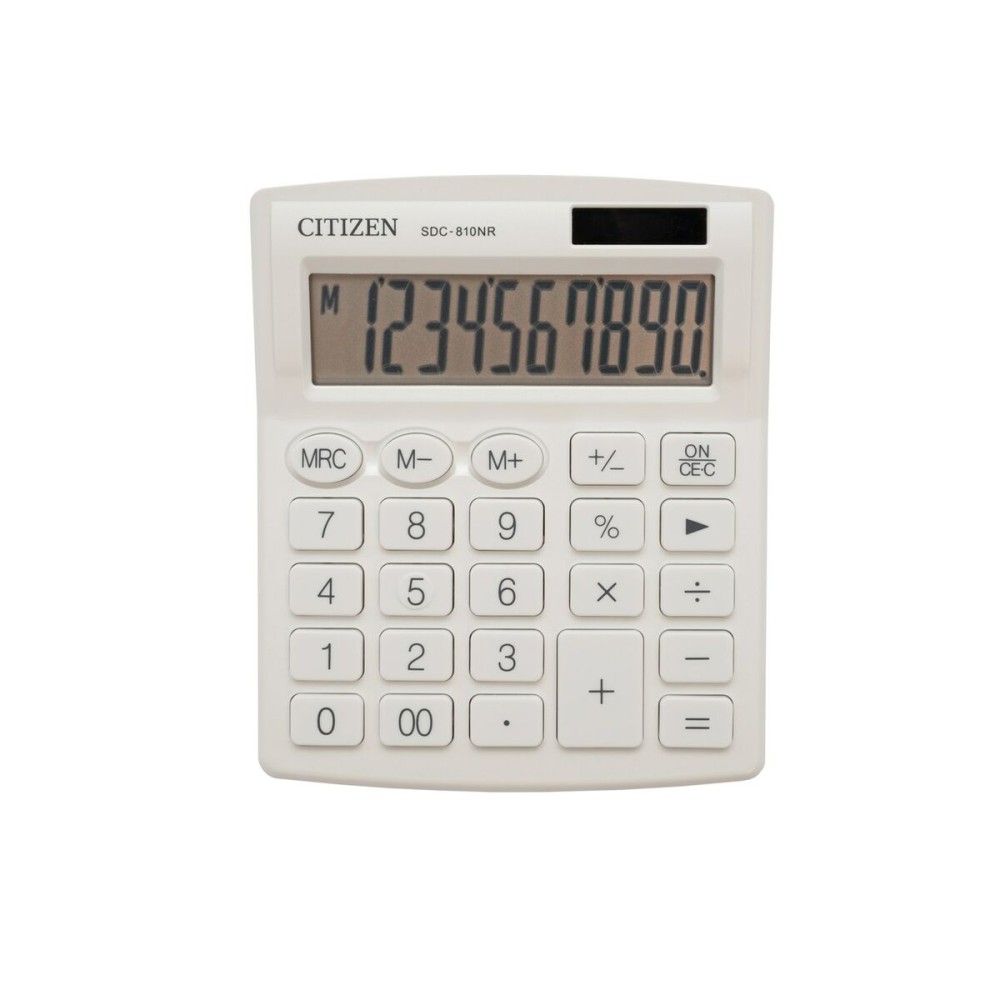 Calculator Citizen SDC810NRWHE White Plastic