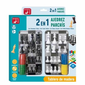 Educational Game Juinsa 30 x 30 cm Chess Parchis