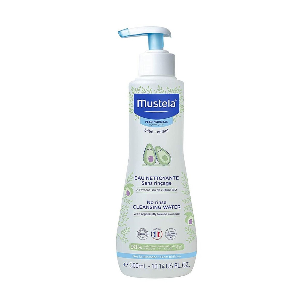 Eau Nettoyante sans Rinçage pour Bébé Mustela Avocat (300 ml)