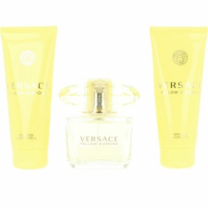 Set mit Damenparfüm Versace YELLOW DIAMOND 4 Stücke