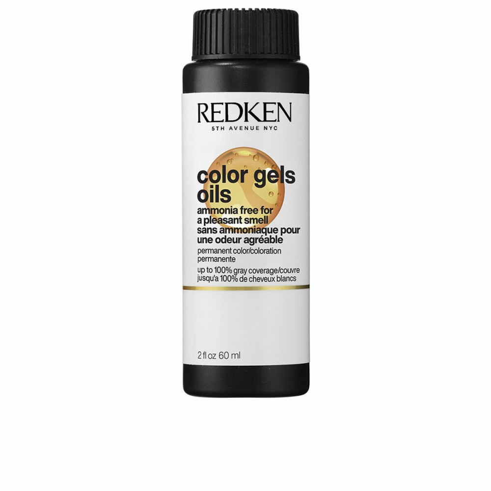 Dauerhafte Coloration Redken COLOR GEL OILS Nº 7NW - 7.03 3 X 60 ml