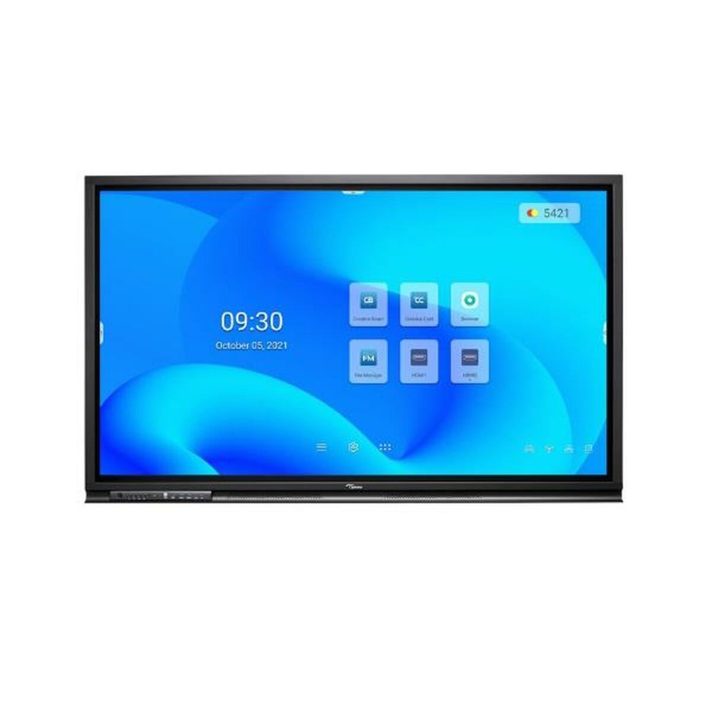 Monitor mit Touchscreen Optoma H1F0H03BW101 65" 4K Ultra HD 60 Hz