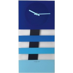 Wall Clock Nextime 2855BL 38 x 19 cm