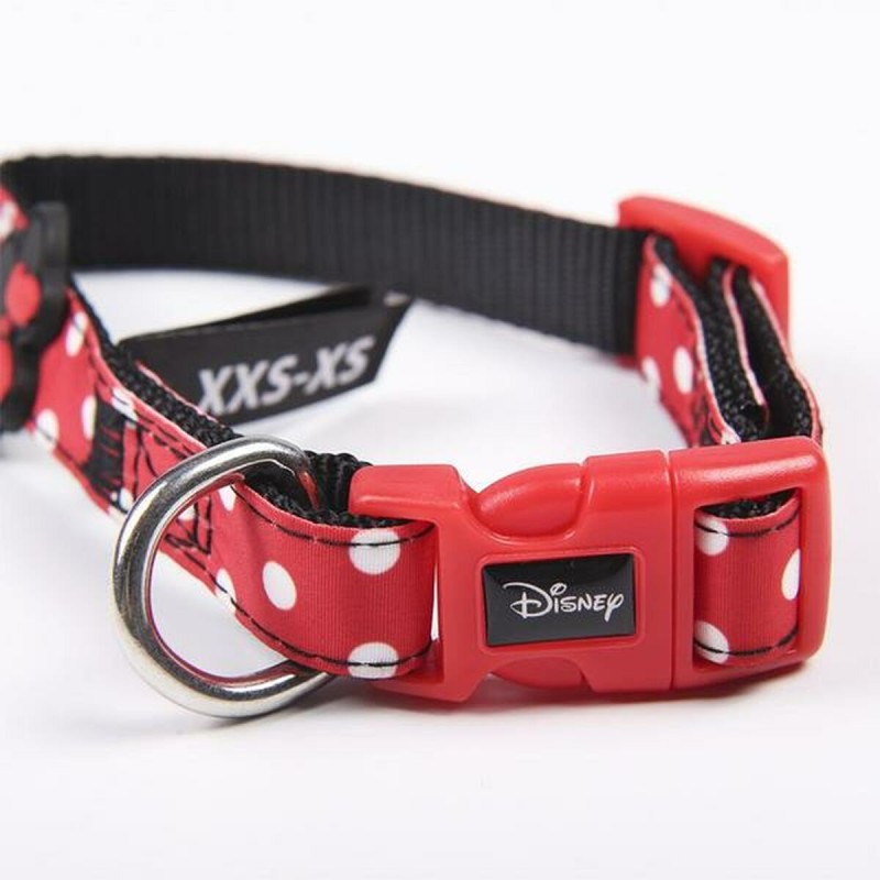 Collier pour Chien Minnie Mouse XXS/XS Rouge