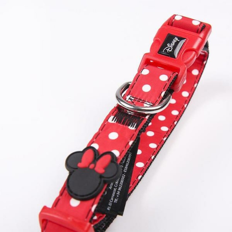 Collier pour Chien Minnie Mouse XXS/XS Rouge