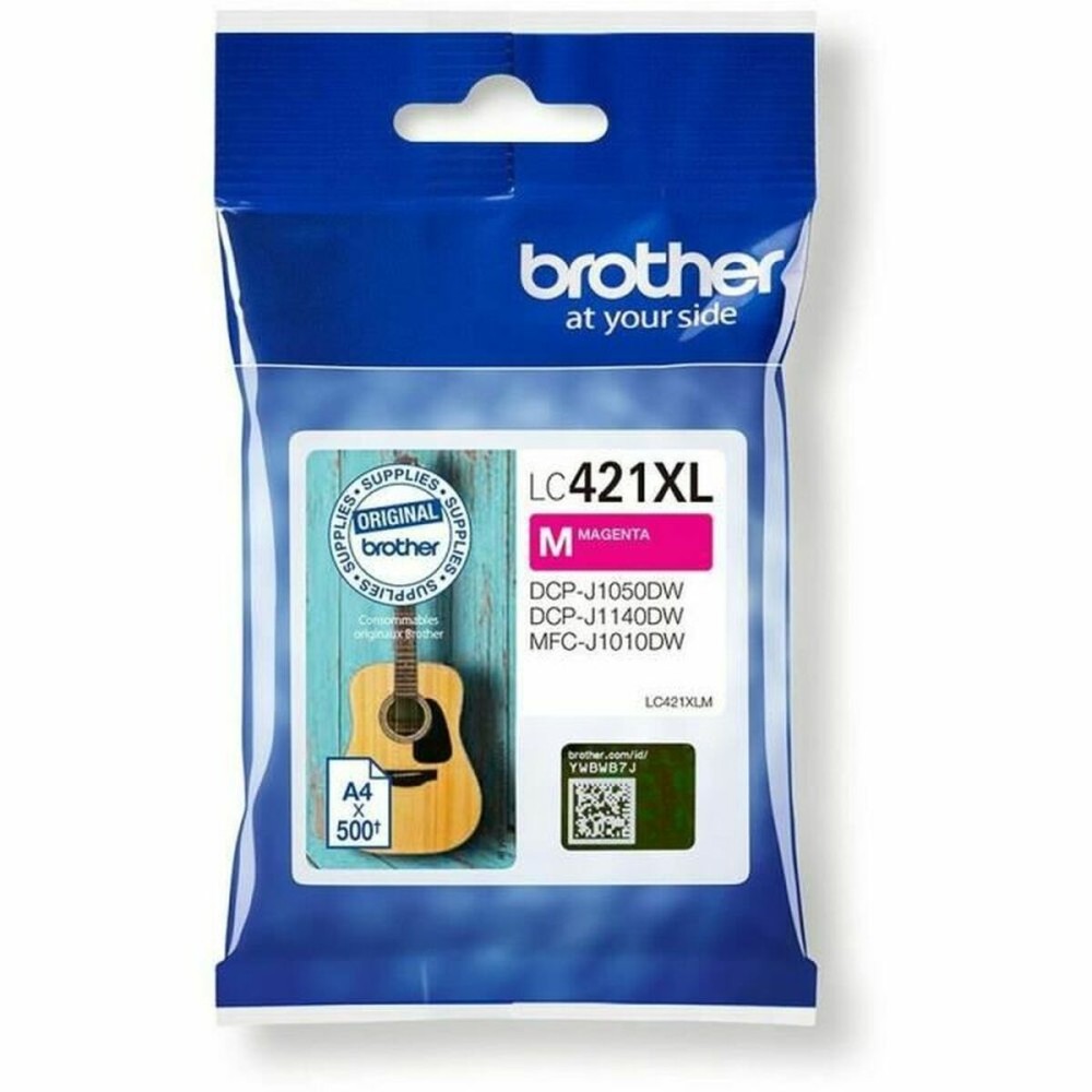 Original Ink Cartridge Brother LC421XLM Magenta