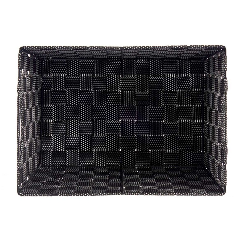 Panier Kipit A3-6875 Noir Tissu 25 x 20 x 35 cm (12 Unités)