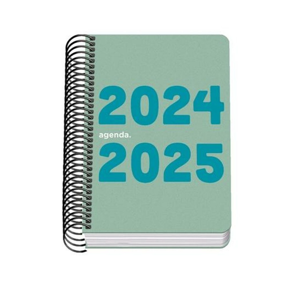 Diary DOHE MEMORY BASIC Green A6 12 x 17 cm 2024-2025