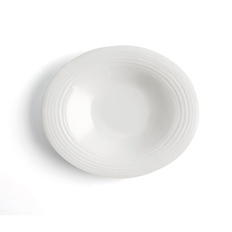 Assiette creuse Ariane A'bordo Céramique Blanc (Ø 29 cm) (6 Unités)