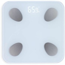 Digital Bathroom Scales Livoo DOM428 White Batteries x 3