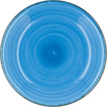 Suppenteller Quid Vita Blau aus Keramik (ø 21,5 cm) (12 Stück)