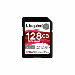 Mikro SD Speicherkarte mit Adapter Kingston SDR2/128GB 128 GB 8K Ultra HD SDXC UHS-II