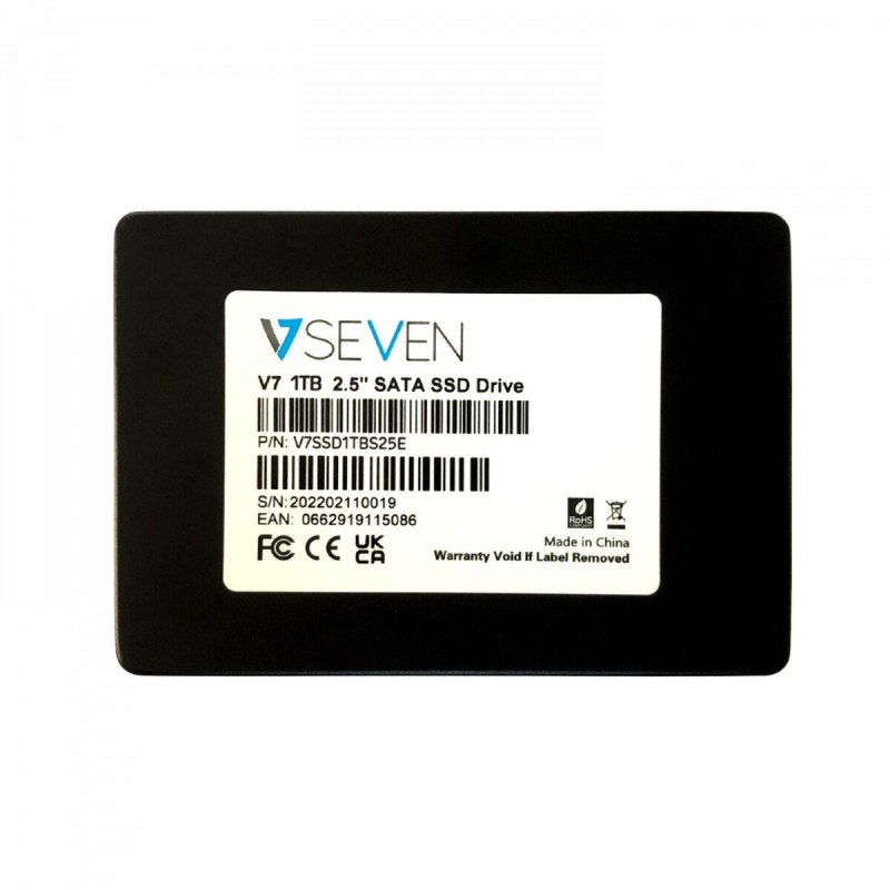 Hard Drive V7 V7SSD1TBS25E 1000 GB 2,5"