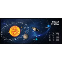 Mousepad GEMBIRD MP-SOLARSYSTEM-XL-01 Schwarz