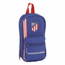 Plumier sac à dos Atlético Madrid In blue Blue marine 12 x 23 x 5 cm (33 Pièces)