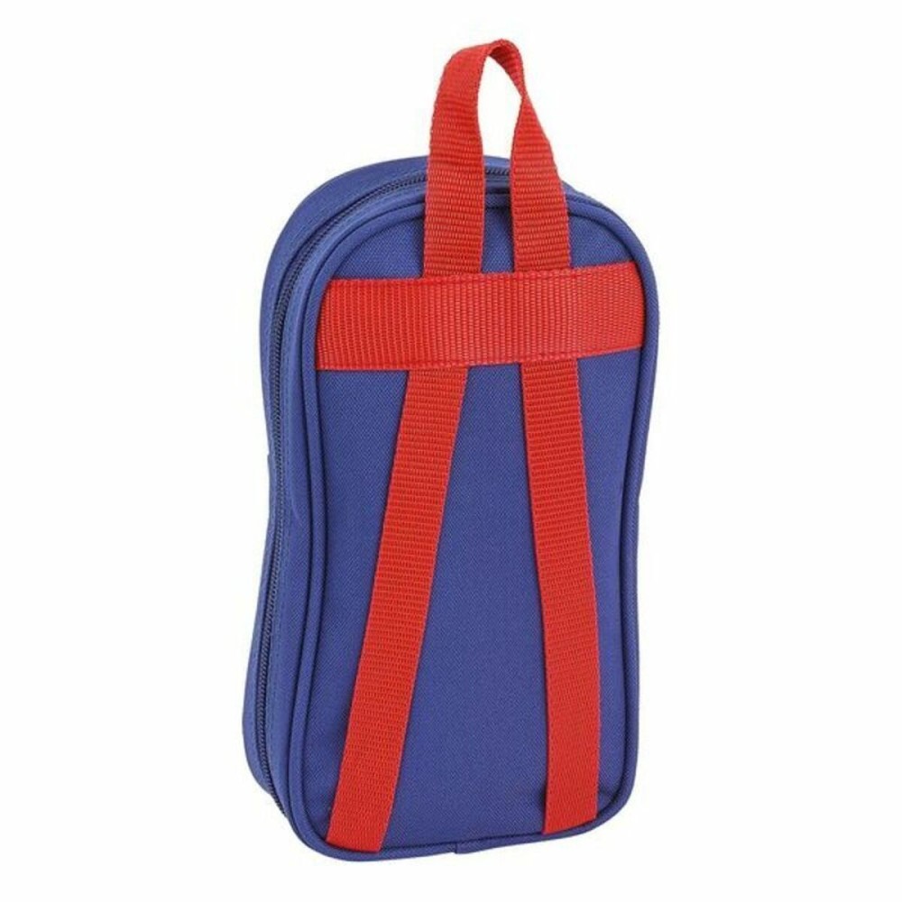 Plumier sac à dos Atlético Madrid In blue Blue marine 12 x 23 x 5 cm (33 Pièces)