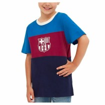 Maillot de Football à Manches Courtes pour Enfants F.C. Barcelona Rouge