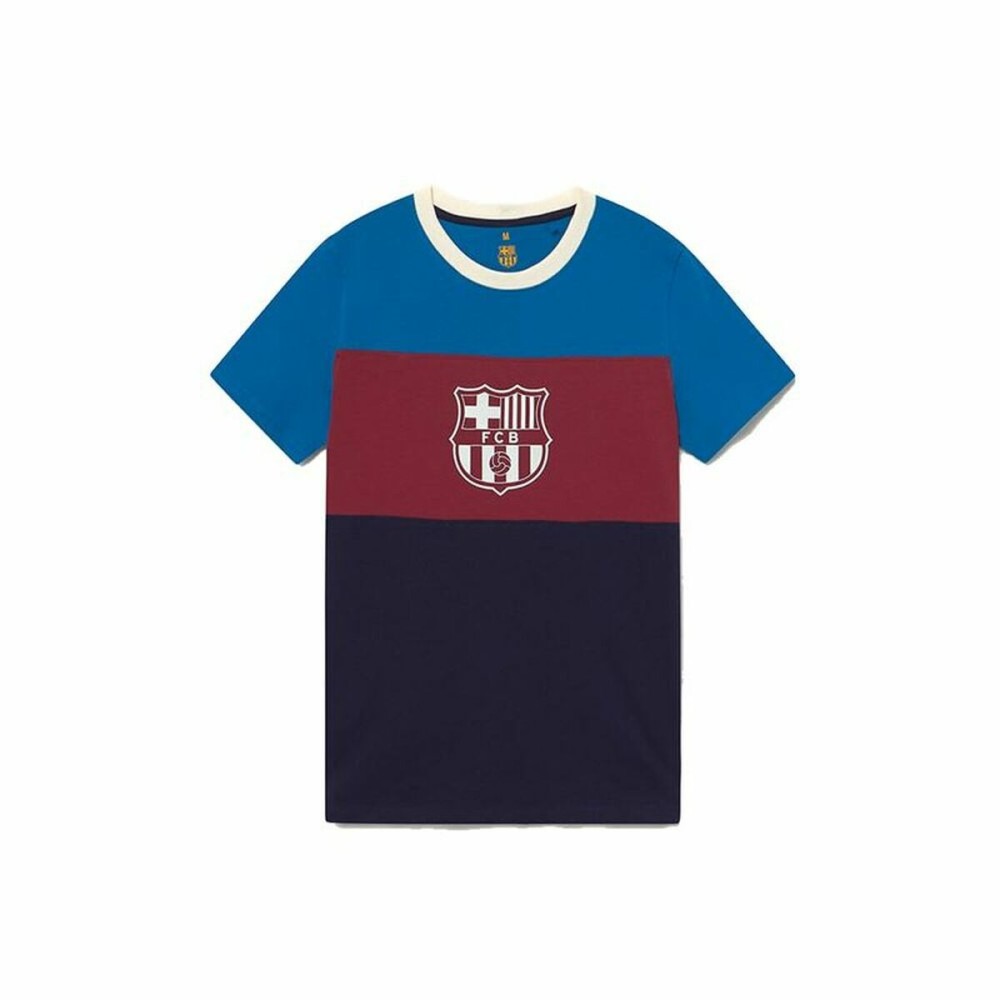 Maillot de Football à Manches Courtes pour Enfants F.C. Barcelona Rouge