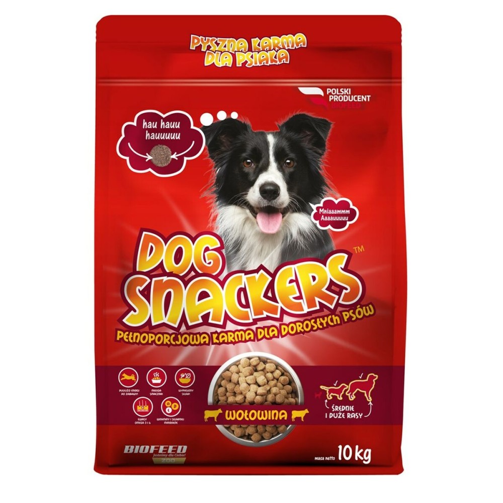 Fodder Biofeed Dog Snackers Adult medium & large Beef Veal 10 kg