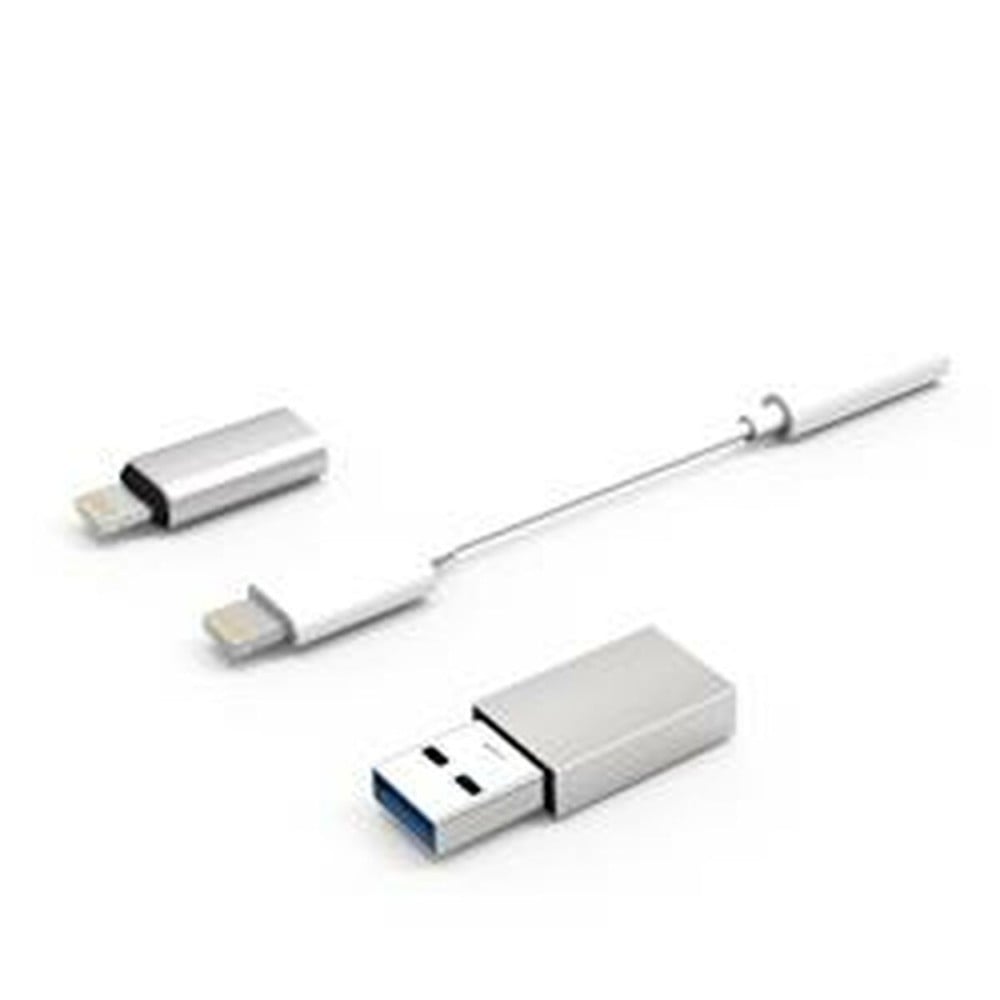 Audio Jack to Lightning Cable CoolBox COO-CKIT-APPL White