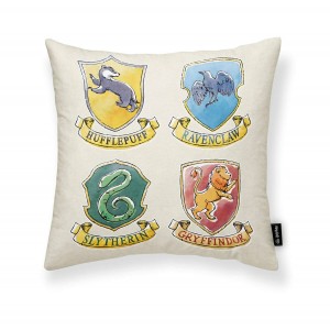 Housse de coussin Harry Potter Magical Blanc Multicouleur 45 x 45 cm