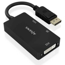 DisplayPort-Kabel Aisens A125-0861 Schwarz 15 cm