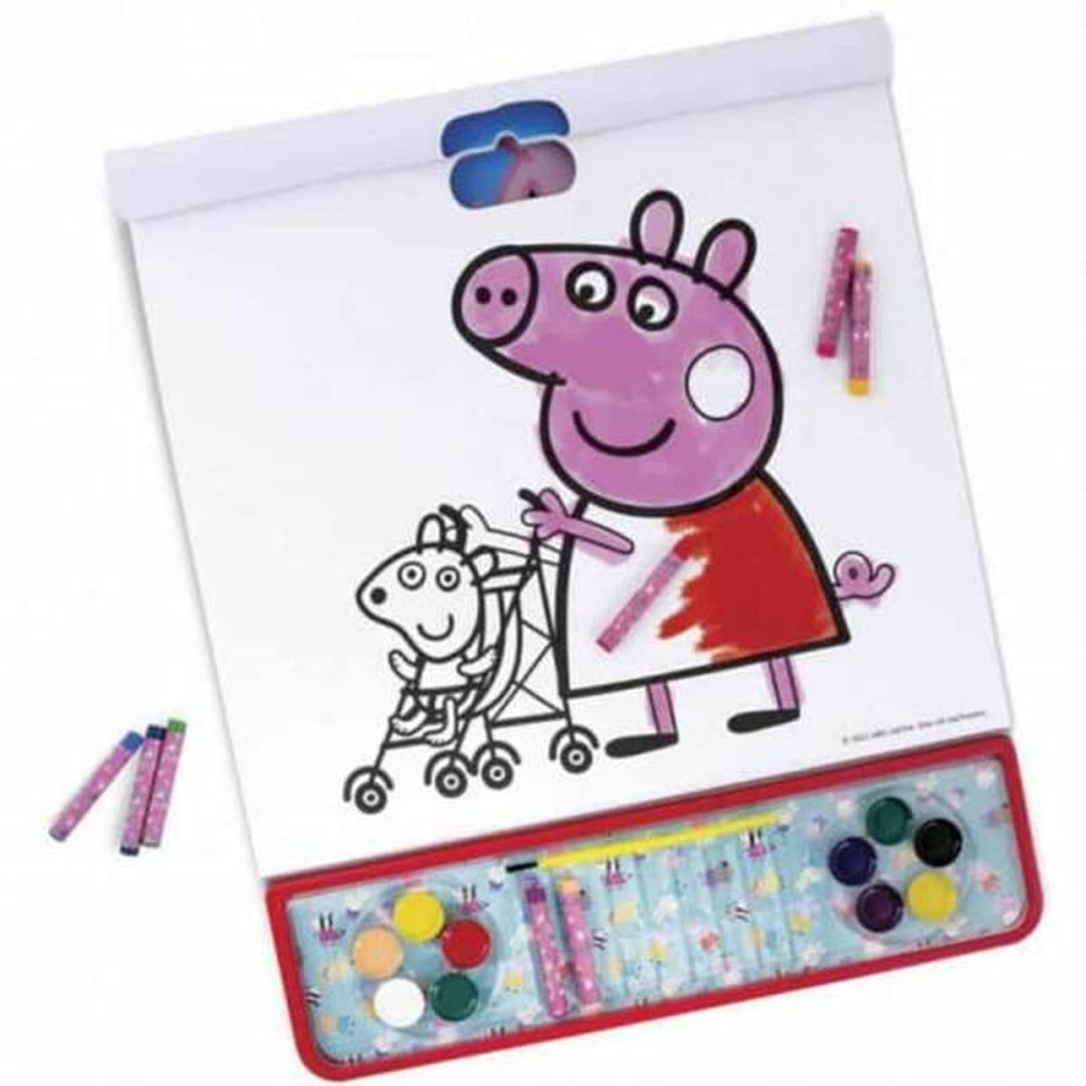 Dessins à peindre Peppa Pig Autocollants 4 en 1