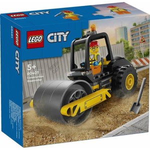 Set de construction Lego 60401 - Construction Steamroller Multicouleur 78 Pièces