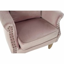 Sessel DKD Home Decor 73 x 70 x 87 cm Rosa Kautschukholz