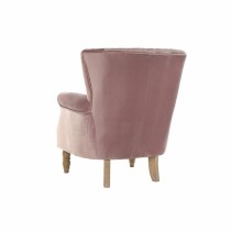 Sessel DKD Home Decor 73 x 70 x 87 cm Rosa Kautschukholz