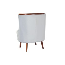 Siège DKD Home Decor Marron Bleu ciel Bois Plastique 65 x 69 x 80 cm