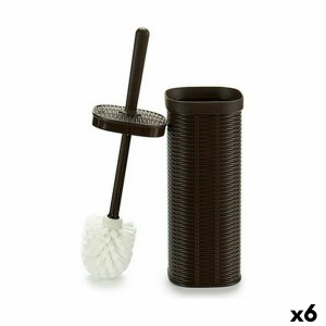 Brosse de salle de wc Stefanplast Elegance Marron Plastique 11,5 x 40,5 x 11,5 cm (6 Unités)