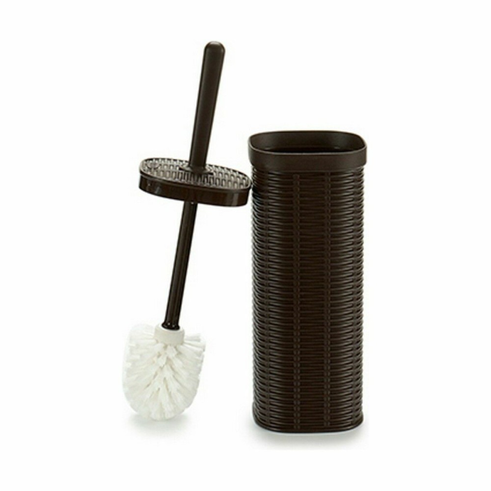 Brosse de salle de wc Stefanplast Elegance Marron Plastique 11,5 x 40,5 x 11,5 cm (6 Unités)